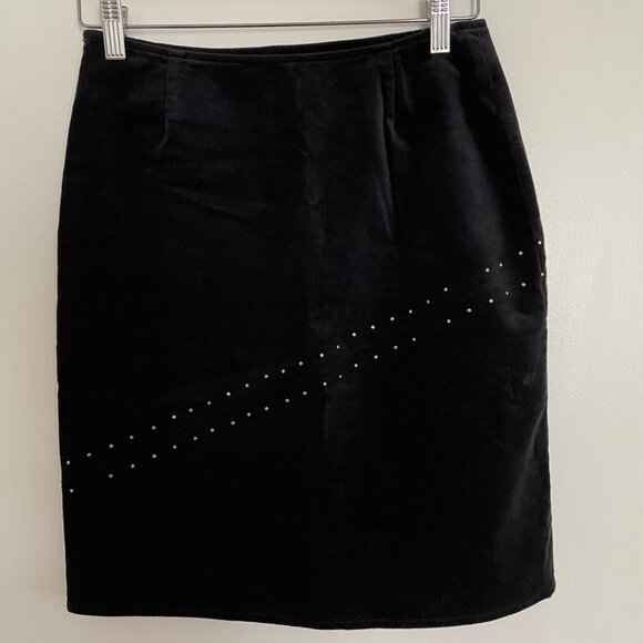 Vintage Esprit Faux-Wrap Mini Skirt - Picture 3 of 6